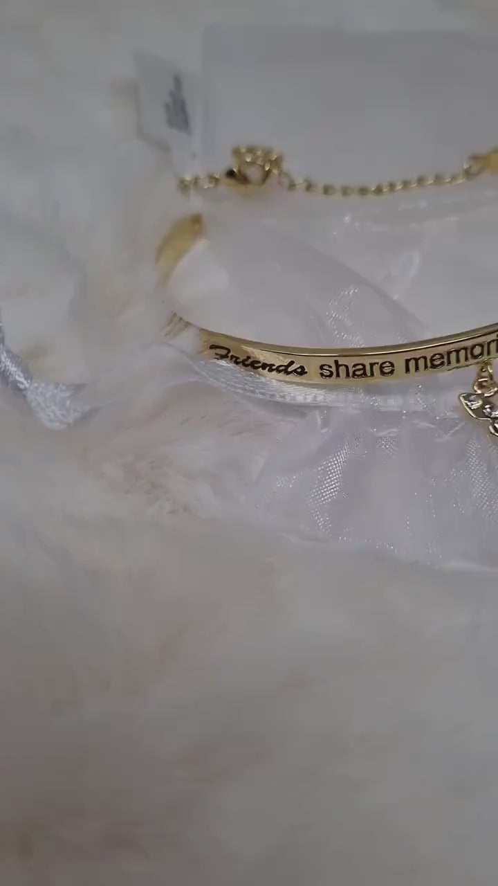Gold Plated Friendship Bracelet