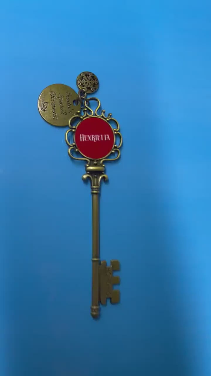 Personalised Santa's Magic Key, Christmas Eve Box Item